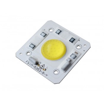 Сверхъяркий светодиод LED 50W White with lens 220V